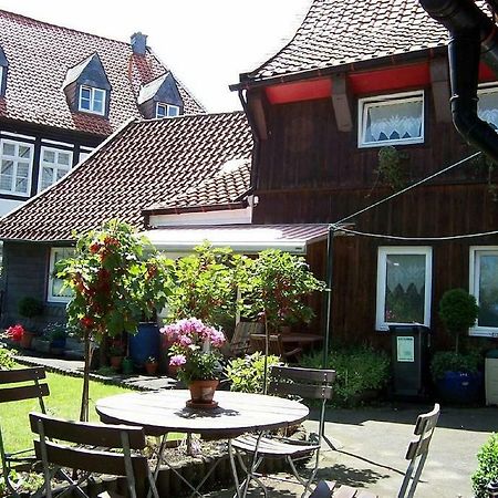 Altes Tageloehnerhaus Von 1510 Mit Garten Und Parkplatz Гослар Экстерьер фото